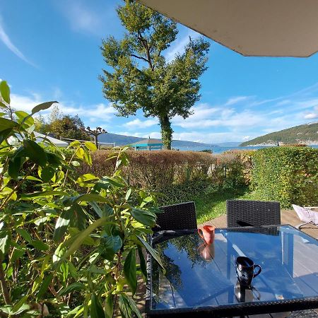 Studio Les Pieds Dans L'Eau Au Bord Du Lac D'Annecy Duingt Eksteriør bilde
