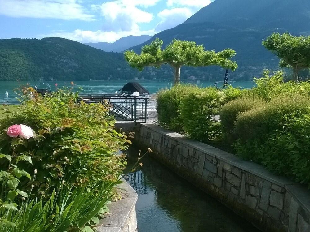 Studio Les Pieds Dans L'Eau Au Bord Du Lac D'Annecy Duingt Eksteriør bilde