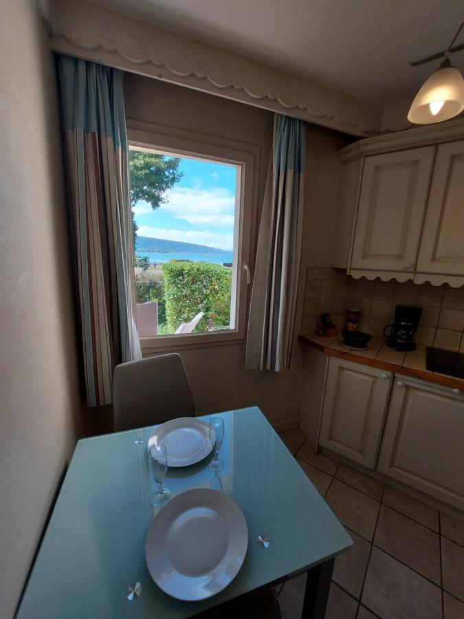 Studio Les Pieds Dans L'Eau Au Bord Du Lac D'Annecy Duingt Eksteriør bilde