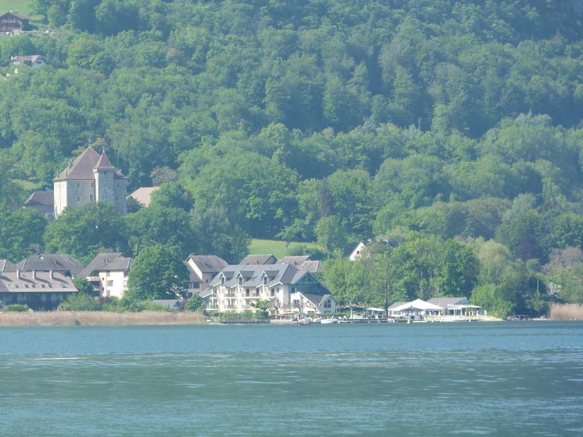 Studio Les Pieds Dans L'Eau Au Bord Du Lac D'Annecy Duingt Eksteriør bilde